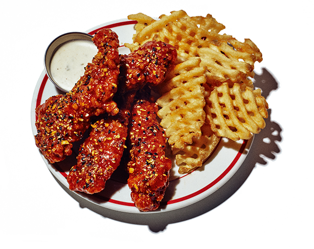 Fuku: Sweet + Spicy Tenders and Waffle Fries